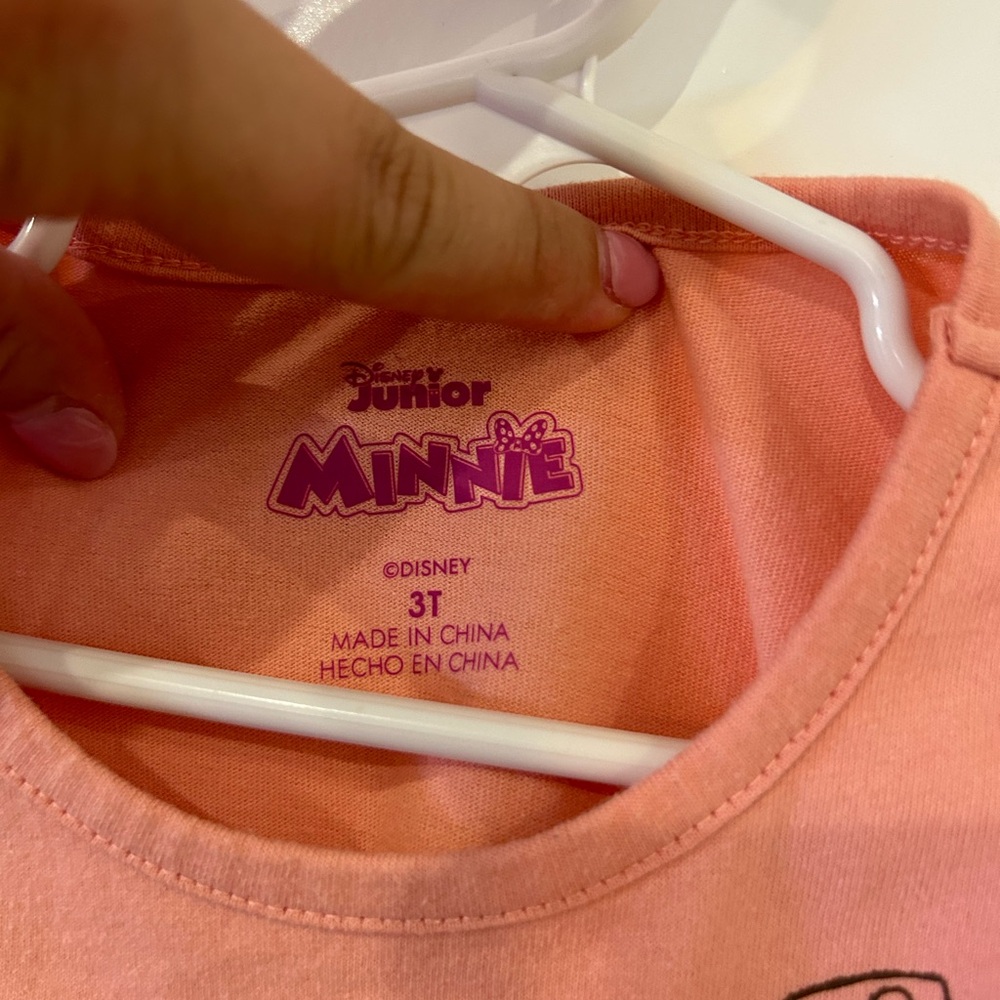 Disney Minnie Mouse Outfit for 3T Girl.